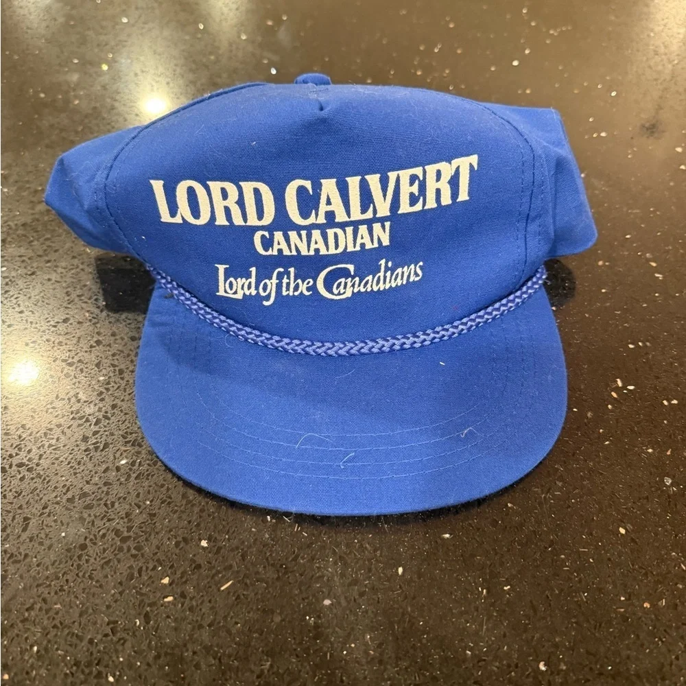 Blue Lord Calvert Canadian Cap